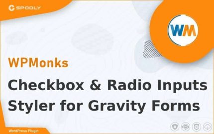 Wordpress Plugin WPMonks - Checkbox & Radio Inputs Styler for Gravity Forms