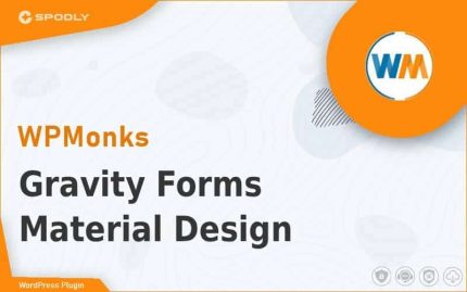 Wordpress Plugin WPMonks - Gravity Forms Material Design