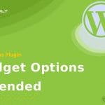 Widget Options Extended - WordPress Plugin