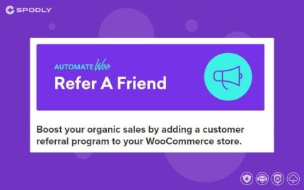 Wordpress plugin AutomateWoo – Refer A Friend Add-on