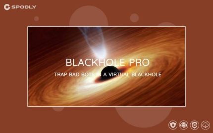 Wordpress plugin Blackhole Pro - Plugin Planet