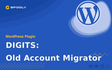 Wordpress plugin DIGITS: Old Account Migrator