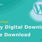 Wordpress plugin Easy Digital Downloads - Free Download