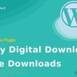 Wordpress plugin Easy Digital Downloads - Free Downloads