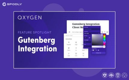Wordpress plugin Oxygen - Gutenberg