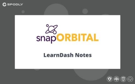 Wordpress plugin SnapOrbital – LearnDash Notes