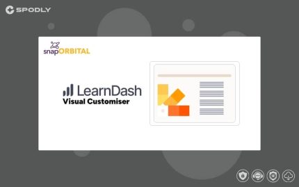 Wordpress plugin SnapOrbital – LearnDash Visual Customizer
