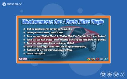 Wordpress plugin WooCommerce Car/Parts Filter Plugin