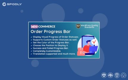 Wordpress plugin WooCommerce Order Progress Bar | Order Tracking