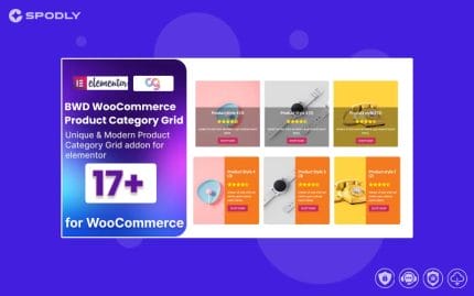 Wordpress plugin WooCommerce Product Category Grid Addon For Elementor