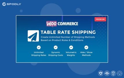 Wordpress plugin WooCommerce Table Rate Shipping - ZendCrew