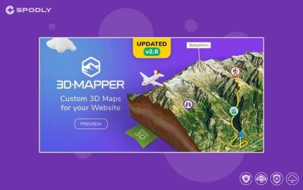 3D Map Wordpress Plugin - 3D-Mapper