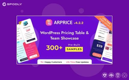 ARPrice - WordPress Pricing Table Plugin