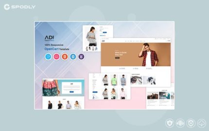 Adi - Fashion OpenCart Template