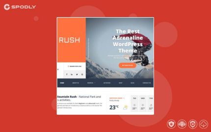 Adrenaline PT - Business WordPress Theme