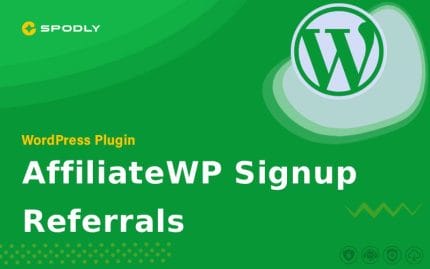 AffiliateWP Signup Referrals