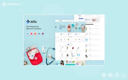 Affix – Medical OpenCart Template