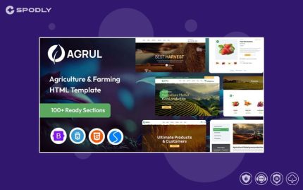 Agrul – Organic Farm Agriculture Template