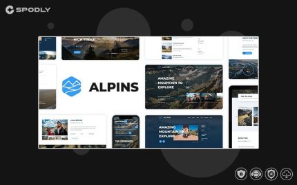 Alpins – Mountain And Hiking Template