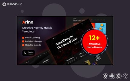 Arino – Creative Agency Nextjs Template