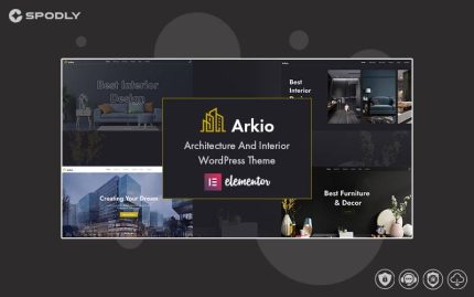 Arkio - Architecture & Interior WordPress Theme