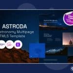 Astroda – Astronomy HTML5 Template