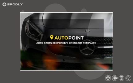 Auto Parts Responsive OpenCart Template