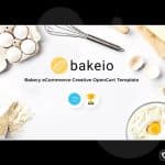 Bakeio - Bakery eCommerce Creative OpenCart Template