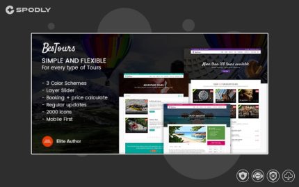 Bestours – Excursions and Travel multipurpose template