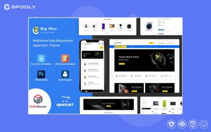 Big Plex - Multipurpose Responsive OpenCart Template