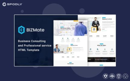 BizMate - Business Consulting and Professional Services HTML Template