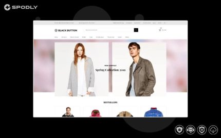 Black Button – Fashion Store Elegant OpenCart Template