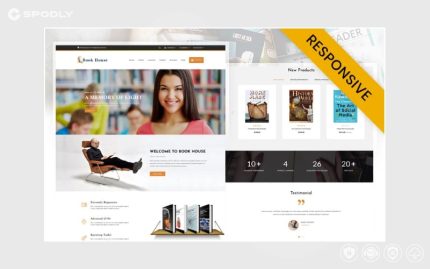 Book House OpenCart Template