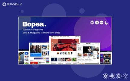 Bopea - Newspaper & Magazine WordPress Theme