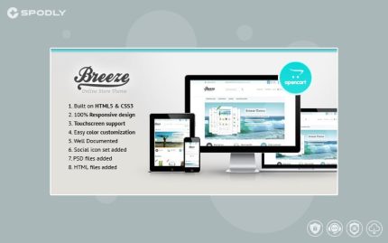 Breeze — Responsive OpenCart Theme