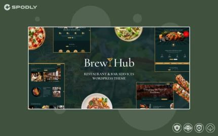 Brewhub - Bar & Restaurant WordPress Theme