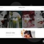 Brittany Pierce – Artist Portfolio Multipage HTML5 Website Template