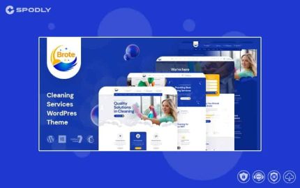 Brote - Cleaning Services WordPress Theme