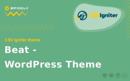CSS Igniter - Beat - WordPress Theme