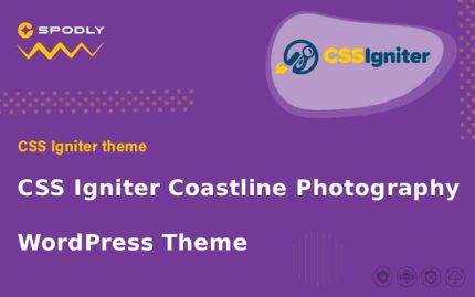 CSS Igniter Coastline Photography WordPress Theme