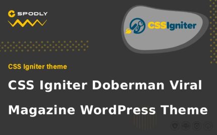 CSS Igniter Doberman Viral Magazine WordPress Theme