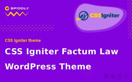 CSS Igniter Factum Law WordPress Theme