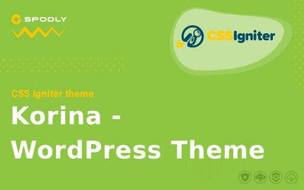 CSS Igniter - Korina - WordPress Theme