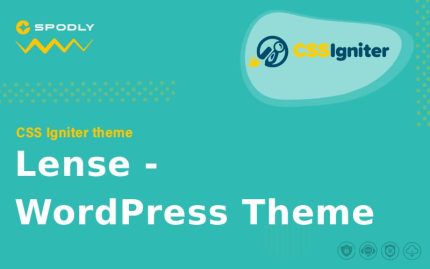 CSS Igniter - Lense - WordPress Theme