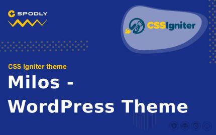 CSS Igniter - Milos - WordPress Theme