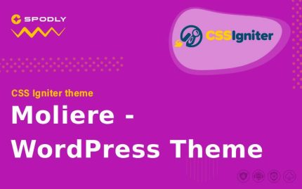 CSS Igniter - Moliere - WordPress Theme
