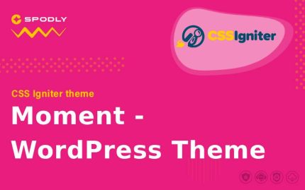 CSS Igniter - Moment - WordPress Theme