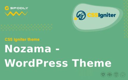 CSS Igniter - Nozama - WordPress Theme
