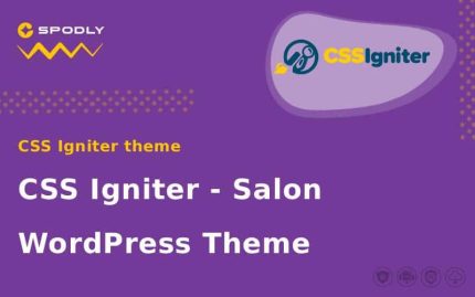 CSS Igniter - Salon - WordPress Theme