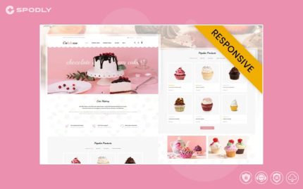 Cakehouse - Cake Store OpenCart Responsive Template
